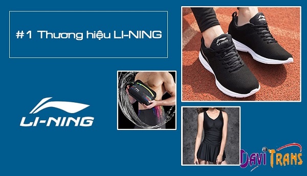 Lining Trung Quốc - thương hiệu thời trang cho mọi tín đồ thể thao