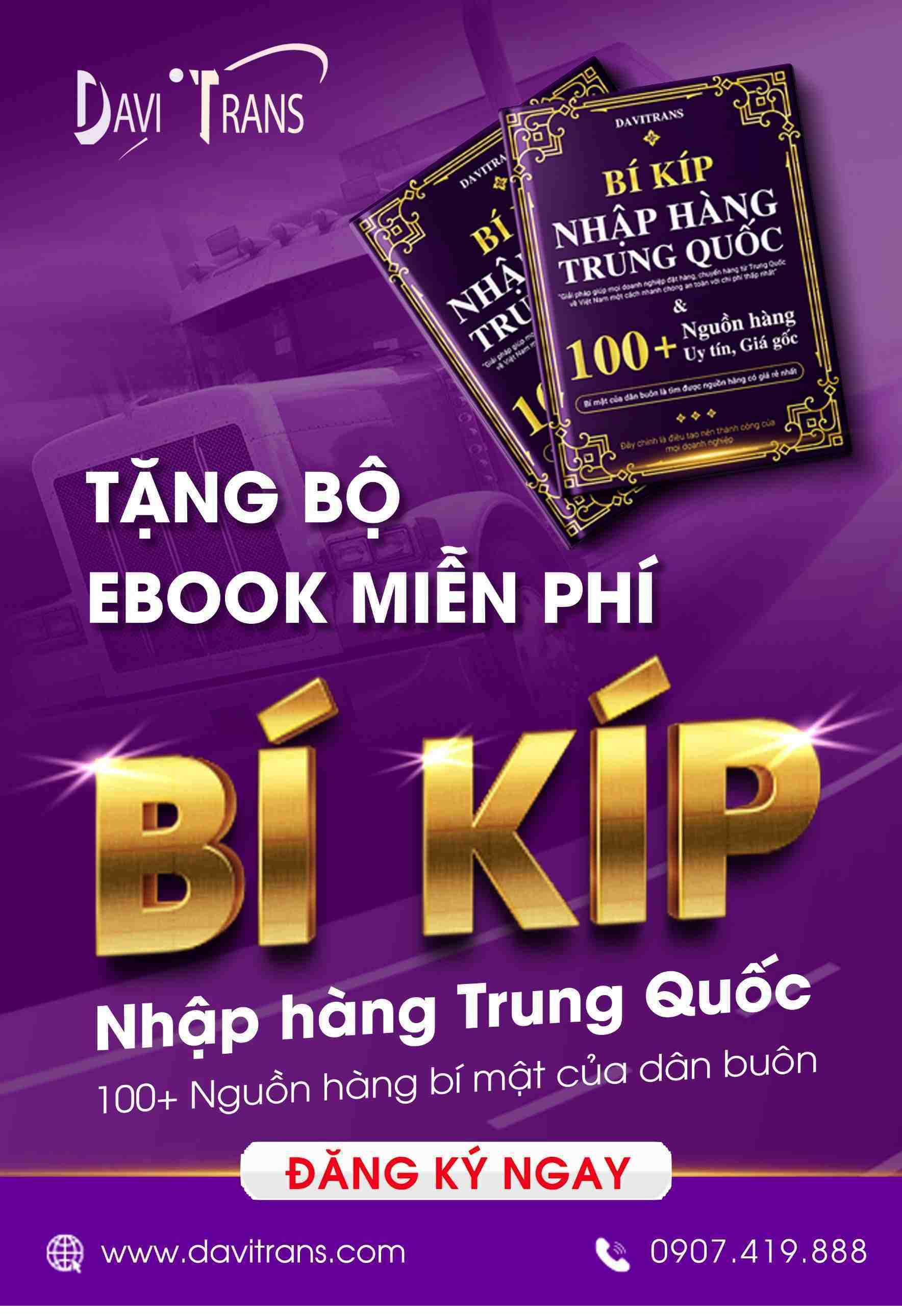 Đăng ký ngay để nhận bí kíp nhập hàng Trung Quốc miễn phí