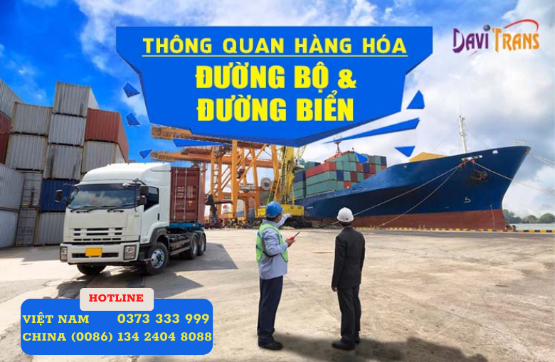 Dịch vụ thông quan hàng hoá đường bộ 